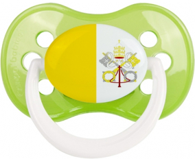 Bandera de la Santa Sede Clásica Piruleta Anatómica Verde