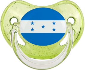 Bandera de Honduras Lentejuelas Verdes Tetina Fisiológica