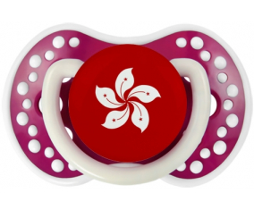 Bandera de Hong Kong Tetina lovi dynamic Fucsia Fosforescente