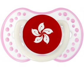 Bandera de Hong Kong Tetina lovi dynamic Rosa Fosforescente