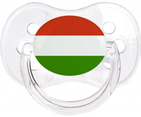 Bandera Hungría Clásico Transparente Cereza Lollipop