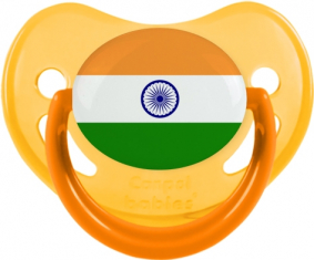 Bandera fisiológica de la India Fosforescente Amarillo