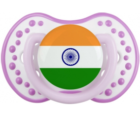 La bandera india de Sucete lovi dynamic clásico White-Mauve