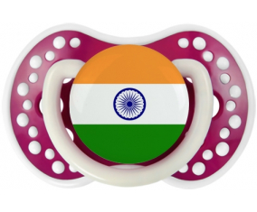 La bandera india de Sucete lovi dynamic fucsia fosforescente