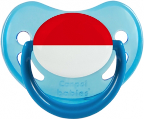 Bandera de Indonesia Sucete Fisiológico Fosforescente Azul