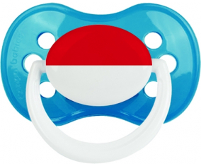 Bandera Indonesia Clásica Cian Anatómica Lollipop