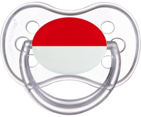 Bandera Indonesia Clásico Transparente Anatómico Lollipop