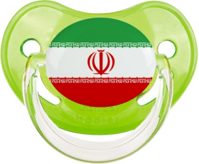 Bandera Irán Clásico Piruleta Fisiológica Verde