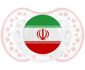 Bandera Irán Lollipop lovi dynamic clásico retro-blanco-rosa-tierno