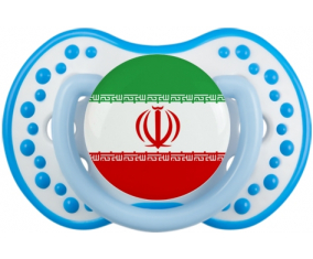 Bandera Irán Lollipop lovi dynamic azul fosforescente