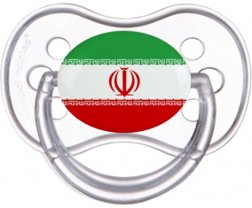 Bandera Irán Anatómico Clásico Transparente Tetina