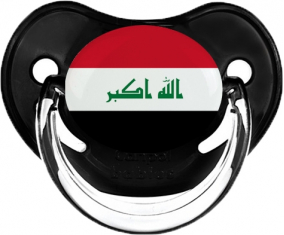 Bandera Irak Clásico Negro Fisiológica Lollipop