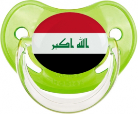 Bandera Irak Clásico Piruleta Fisiológica Verde