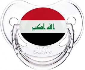 Bandera Irak Clásica Transparente Piruleta Fisiológica