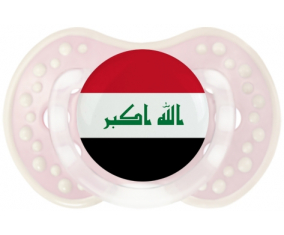Flag Iraq Lollipop lovi dynamic clásico retro-rosa-tierno