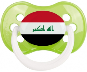 Bandera Irak Clásico Verde Anatómico Lollipop