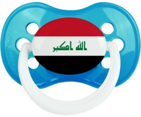 Bandera Irak Clásico Cian Anatómica Lollipop