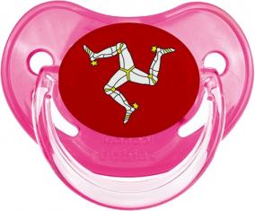 Bandera Isla del Hombre Azúcar Fisiológica Rosa Clásico