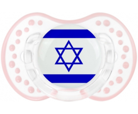 Israel Flag Lollipop lovi dynamic clásico retro-blanco-rosa-tierno