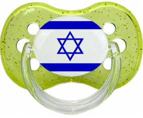 Bandera Israel Verde Cereza Brillo Lollipop