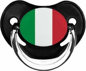Bandera Italia Clásica Piruleta Fisiológica Negra