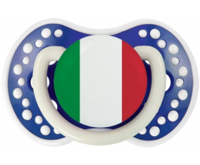 Bandera de Italia lovi dynamic azul marino fosforescente