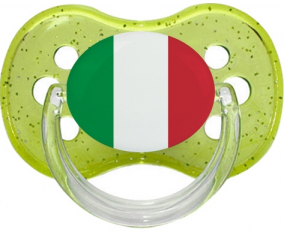 Bandera de Italia Tetine Cherry Verde lentejuelas