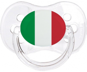 Bandera de Italia Tetine Cherry Classic Transparente