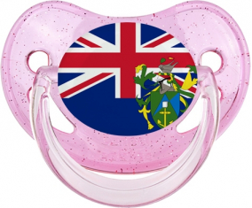 Bandera Pitcairn Islas Fisiológicas Tetine Glitter Rose