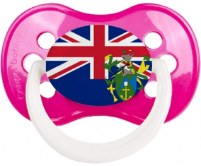 Bandera Islas Pitcairn Sucete Anatómico Clásico Rosa Oscura