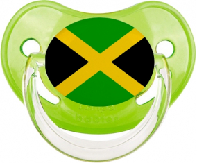 Jamaica Estándar Clásico Chupete Fisiológico Verde