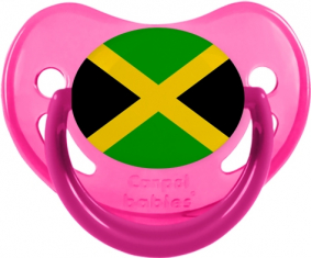 Jamaica Dragon Dragon Bandera fisiológica de fosforescente rosa