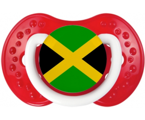 Bandera de Jamaica Tetine lovi dynamic clásico rojiblanco