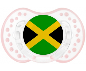 Jamaica Tetine Flag lovi dynamic clásico retro-blanco-rosa-tierno