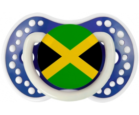 Bandera de Jamaica Tetina lovi dynamic Azul Marino Fosforescente