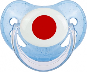 Bandera de Japón Azul Lentejuelas Piruleta Fisiológica