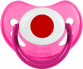 Bandera de Japón Piruleta Fisiológica Fosforescente rosa