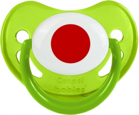 Bandera de Japón Fosforescente Verde Piruleta Fisiológica