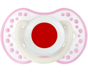 Bandera de Japón lovi dynamic fosforescente blanco-rosa