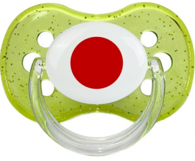 Bandera de Japón Cereza Lollipop Verde Lentejuelas