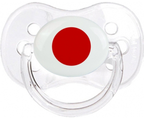 Japón bandera clásica transparente cereza lollipop