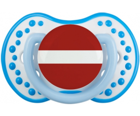 Bandera Letonia Lollipop lovi dynamic fosforescente blanco-azul