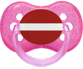 Bandera de Letonia Tetine Cherry Glitter