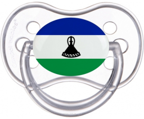 Lesotho Bandera Clásica Transparente Anatómica Lollipop