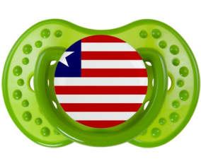 Bandera de Liberia lovi dynamic clásica piruleta verde