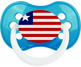 Bandera de Liberia Anatómico Cyan Classic
