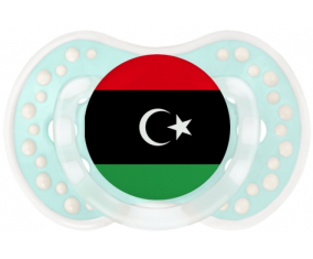 Bandera Libia Lollipop lovi dynamic clásico retro-turquesa-laguna