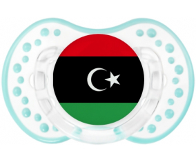 Bandera Libia Lollipop lovi dynamic clásico retro-laguna blanca