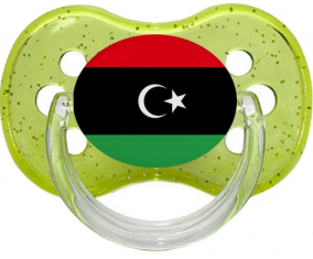 Bandera libia Tetine Cherry Verde lentejuelas