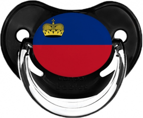 Liechtenstein Classic Bandera Tetina Negra